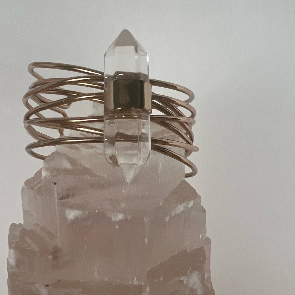 Crystal Wire Wrapped Bracelet